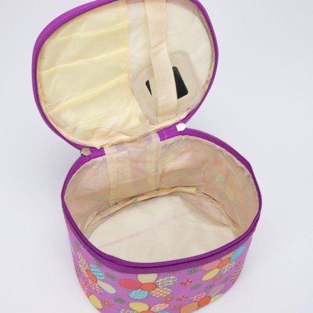 Lightning cosmetic bag, lilac color-2