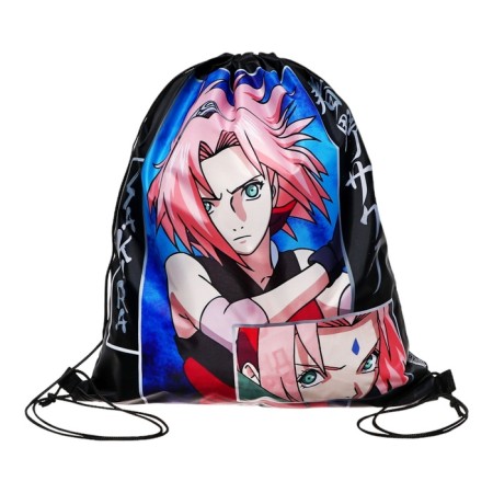 Shoe bag 480x380, naruto, universal, black