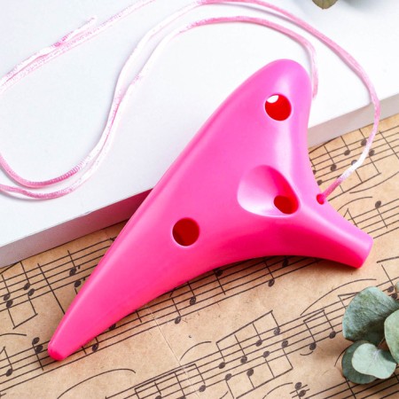 Owarin Music Life 12 holes, pink, 17.5 x 9.5 x 4.5 cm-1