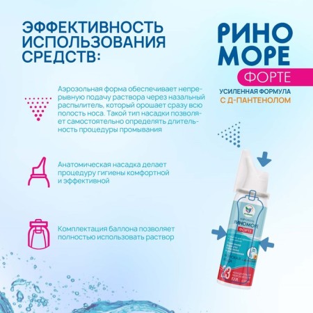 Nazal rinomore spray, with D-panthenol, 50 ml-5