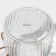 Glass Bank for bulk products with a ceramic lid of the bunny, 600 ml