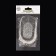 Shoes for shoes, with a tread, silicone, 10 × 6 cm, pair, color transparent
