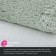 A set of mats for the bathroom IDDIS, 50x80 cm, 50x50 cm, microfiber, color light green