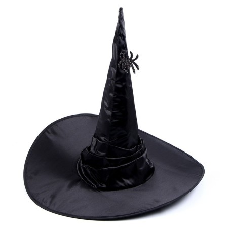Carnival set "Magic", black hat, broom, bag-5