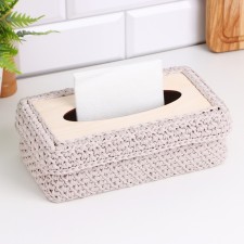 Napkin, polyester fiber