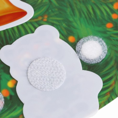 New Year's Velcro game "New Year! Funny animals »Mix (Tigers/Gobbles)-3