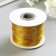 Lurers cord 1 mm x 100 m gold