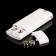 Lupa sliding 2x, white, with backlight