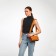 Women's bag Textura, messenger, small size, mustard color