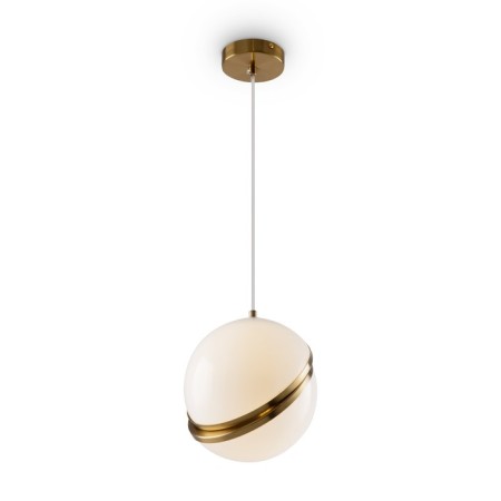 Suspended lamp Freya Fr5181PL-01BS Element, 200x200x2000 mm, E27, 1x6W, brass color