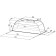 Exposure Krona Ameli PB 900, built -in, 550 m3/h, 3 speeds, 73 cm, silver
