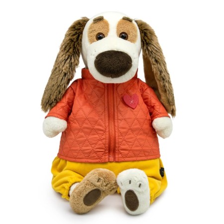 Soft toy "Bartolome", in a glassy jacket and pants, 27 cm