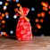 Polyethylene gift package "New Year's visit", with ties, 15*23cm