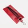 Key of zipper, length 14 cm, ring, carbine, red color