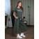 Female suit KNOW, size 50, khaki color