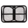 Penal 3 sections, tab inside, 140 x 210 x 40 mm, fabric, calligrata top Block "Football Anime"
