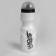 Bicycle bottle, 750 ml, "Master K.", with fastening, white