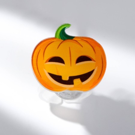 Children's ring with a spark on Halloween, mix, dimensionless.-4