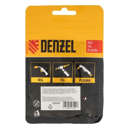 Current tip for the Denzel 93649 wire, 20 pcs, for MIG burner Type 15, 1.2 mm-3