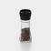 Mill for spices, plastic mechanism, 80 ml, black color