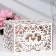 The wedding bank "Pigeons", white, prefabricated, 24x19.5x16 cm