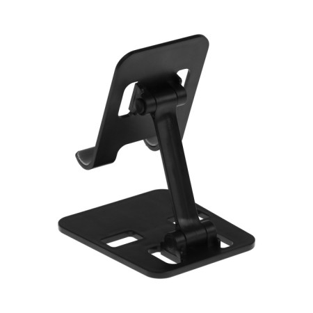 Luazon phone stand, folding, adjustable, rubber inserts, black-2