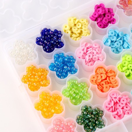 Set for creativity "Decoration from beads. Flowers"-6