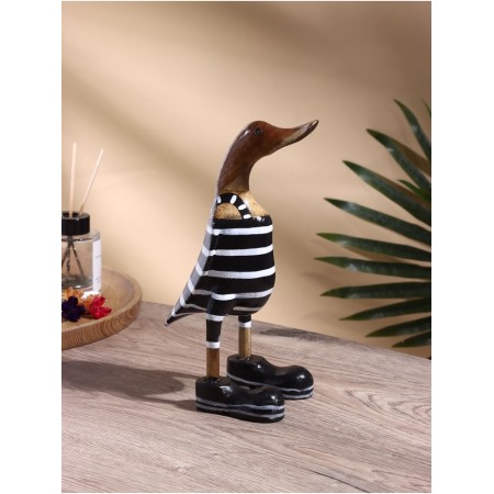 Souvenir "Duck in a swimsuit" wood 27 cm-1