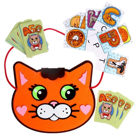 Developing bag "Cat alphabet"