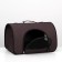 Bag - Animal carrying, 2 entrances, 46 x 28.5 x 30 cm, brown