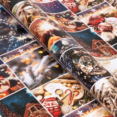 Glossy packaging "Merry Christmas", 70 x 100 cm-1