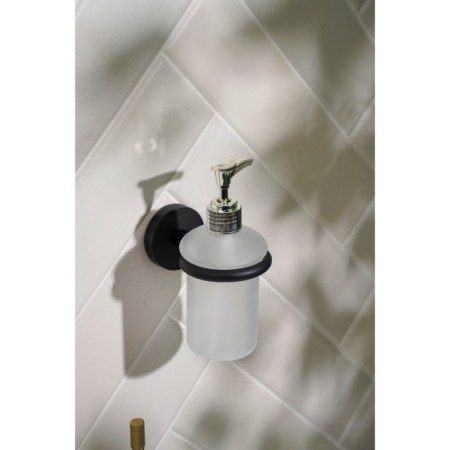 Dispenser for liquid soap stalls Stölz Loft Basic, black color-5