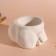 Interior item "Dignity" height 10 cm, width 17 cm white