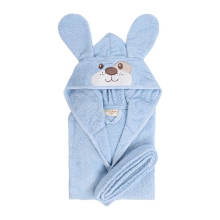 Children's robe "Zuma", age 3-4 years old, blue color-2