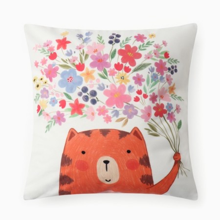 Case on the pillow Ethel "Book", 40*40 cm, 100 p/e, velor
