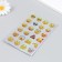 Holographic stickers (stickers) "emoticons" 10x15 cm, 5-227