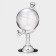 Beer Tower with a funnel "Earth ball", 1.9 l, silver color