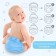 Reusable diaper, blue color