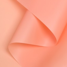 Flower film, matte, light corral, 0.58 x 10 m