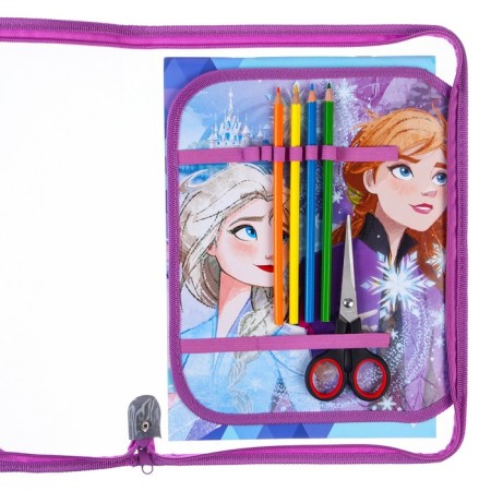 Plastic A4 folder, on lightning, cold heart-5
