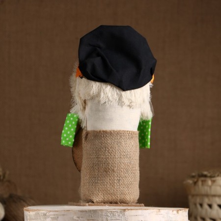 Kuzma amulet-domic in a cap, with a ruble ”, 27x14x10 cm, mix-6