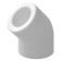 Sugnar "Politek", polypropylene, d = 63 mm, 45 °