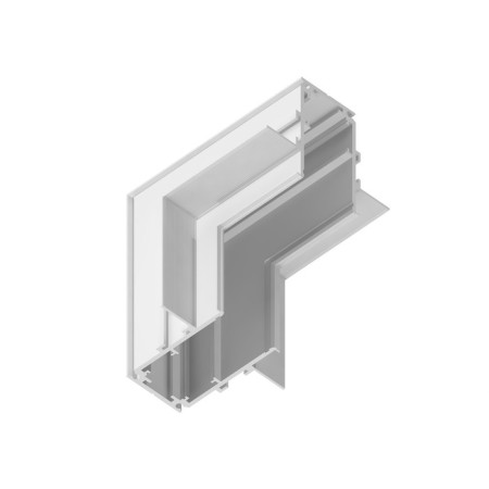 Ambrella Connector Corner internal for the built -in tire pipeline Magnetic GL3362 WH, white