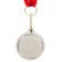 Prize medal 041 diam 3.2 cm. 2 place. Color ser. With a ribbon