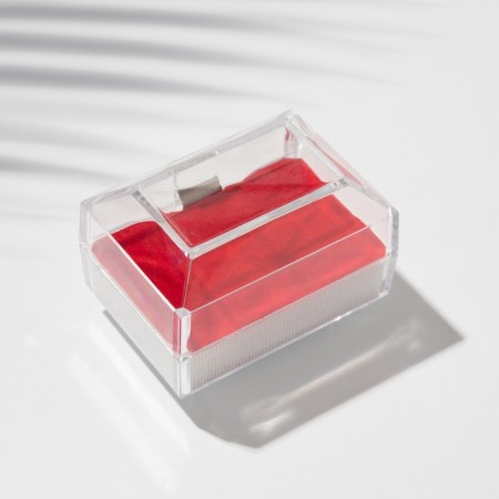 The case is plastic for the “chest” set, 6.5 × 4.5, red insert-5