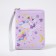 Children's wallet with lightning, lilac color