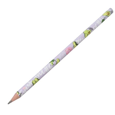 Chernographic pencil 2 mm Happy Graphix "Avocado Selfie", HB, three -sided