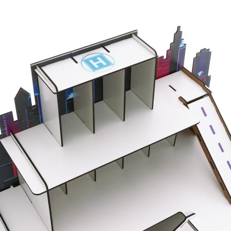 Парковка для машинок «Super City»-3