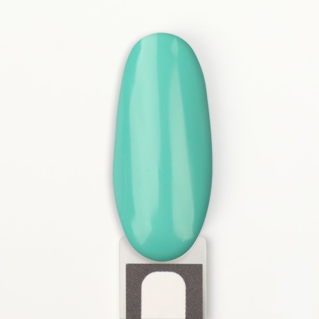 Delicate nude nail polish gel, 3 phase, 8 ml, LED/UV, turquoise color (31)-10