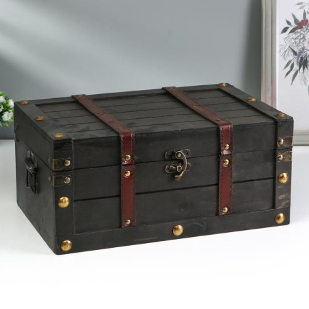 Casket tree "Middle Ages" with pranks set 2 pcs 12.6x30x18 16x34.5x23 cm-1